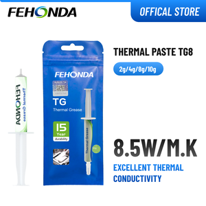 Pâtes thermiques TG-8 8g 10g, composé conducteur, graisse silicone pour ordinateur de bureau, ordinateur portable, CPU, GPU, VGA - Product Image 2