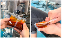 Machine de conditionnement automatique d'huile d'olive de pâte de tomate 70g pour le ketchup remplissant