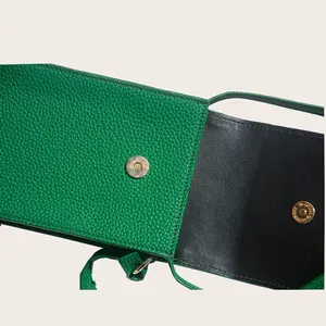 Индивидуальная Высококачественная кожаная сумка через плечо для телефона, кожаная сумка для мобильного телефона с плечевым ремнем