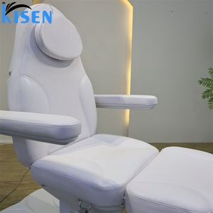 Table de massage électrique KISEN à 3 moteurs pour extensions de cils, lit de beauté pour salon de beauté, lit de soin cosmétique Guangdong - Product Image 5
