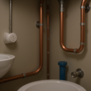 Robinet d'arrêt d'angle 1/2 po Pex x 3/8 po OD en laiton chromé à compression pour usage général de l'eau, modèle D0100X3EELP - Product Image 2