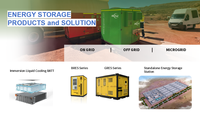 Système de stockage d'énergie solaire hybride C&I hors réseau et sur réseau tout-en-un 100 kW 150 kWh pour l'égalisation des pics de consommation industrielle