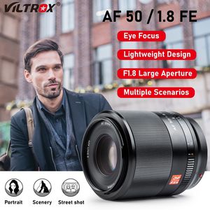 เลนส์ Viltrox AF 50mm F1.8 FE สำหรับกล้องฟูลเฟรม เมาท์ E รุ่น A7II A9II A6300 ของ DF Wholesale  รูรับแสงกว้าง 9 ใบมีด - Product Image 3