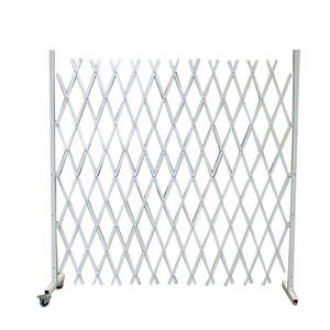 Safety Barricade Fence Temporary Removable Folding Metal <strong>Expandable</strong> Mobile Crowd Control <strong>Barriers</strong> - Product Image 4