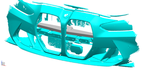 Couverture de pare-chocs avant en fibre de carbone sèche pour BMW G80 G82 M3 M4 2021-<span class=keywords><strong>2023</strong></span>, garniture de protection noire brillante - Product Image 2