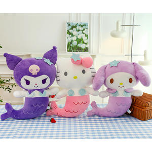 หมอนตุ๊กตานางเงือกสุดน่ารักขนาดใหญ่ลดกระหน่ำ KKT My melodi ตุ๊กตาของเล่นตุ๊กตาของขวัญสำหรับเด็ก - Product Image 4