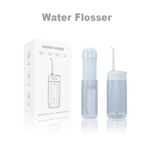 IPX7 Étanche Portable Oral Irrigator Électrique Sans Fil Eau Cure-Dents Jet Hygiène Buccale Rechargeable Dentaire Eau Flosser