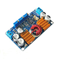 Modul Catu Daya DC-DC Otomatis Buck-Boost LTC3780 10A, Konverter Daya Tegangan/Arus Konstan Medis, Pemasangan Lubang, Asal CN