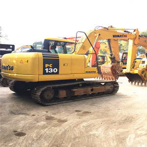 Excavadora de Orugas Usada Komatsu PC130 Fabricada en Japón, Modelo 2016, 13 Toneladas, con Motor, Caja de Cambios, Bomba, Rodamiento y PLC - Product Image 2