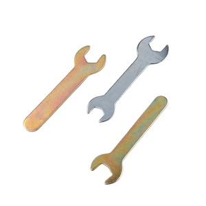 Nhà Máy OEM Biểu Tượng Tùy Chỉnh Carbon Thép Mạ Kẽm Brassy 6 Để 22 Mm Đơn Giản Flat Open End Cờ Lê Cờ Lê - Product Image 5