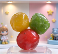 Balle anti-stress sensorielle fantaisie en forme de smoothie pastèque, jouet sensoriel TPR Kiwrip unisexe pour adolescents