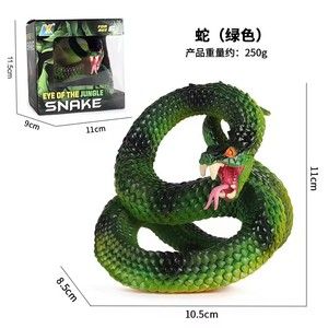 Venta caliente Enormes Python Juguetes Animal salvaje Serpiente Simulación Vaca Modelo Broma Ornamento Regalo <span class=keywords><strong>Serie</strong></span> 3 Animales y <span class=keywords><strong>Dinosaurios</strong></span> - Product Image 6