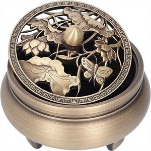 Brass Religious Incense Burner Bakhoor for <b>Home</b> Office Decor Vintage Style Custom Design Natural Durable QUALITY Incense - Product Image 1