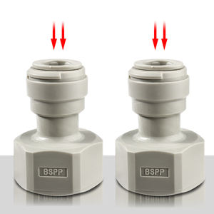 Raccord à poussée rapide pour adaptateur de coupleur de fût de tuyau de bière 3/8 "connecteur Speedfit en plastique à joint rapide pneumatique pour ligne de bière - Product Image 5