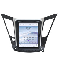 Système de navigation intelligent pour voiture avec écran vertical IPS Android de 8e génération pour Hyundai Sonata