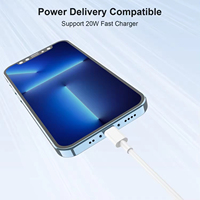 Cable de Carga Rápida 3A Bio USB Tipo C a Lightning para iPhone 13 14 15 16
