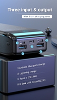 Konfulon 30000mAh haute qualité Powerbank valise bagages 22.5W Pd charge rapide écran LCD grande capacité 20W cellules de batterie