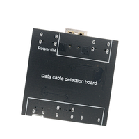 Carte de détection de câble de données Bssy)dt3 Type-C USB-C, testeur de court-circuit et de diagnostic de commutation marche/arrêt pour iOS et Android