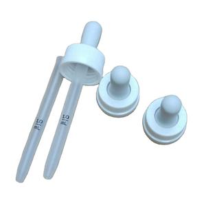 Ujung Pipett 1ml Serum Rambut plastik putih <span class=keywords><strong>Pipette</strong></span> karet botol minyak esensial tahan air tutup botol tutup - Product Image 2