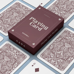 <span class=keywords><strong>Carte</strong></span> da Gioco Stampate Personalizzate Mazzo da <span class=keywords><strong>Poker</strong></span> con Logo Set di <span class=keywords><strong>Carte</strong></span> da Gioco di Alta Qualità Impermeabili in Plastica o Carta - Product Image 3