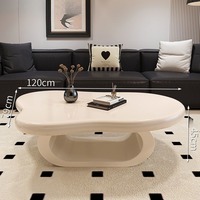 Table basse Cloud de design minimaliste italien, table d'appoint créative moderne et simple pour les petits appartements et salons