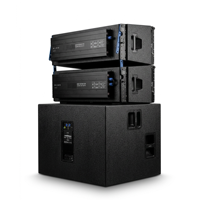 Enceinte Line Array Professionnelle TTL 55 3 Voies Double 12 Pouces 143 dB SPL Max DSP Allemagne FIR Amplifiée Audio Scène CE