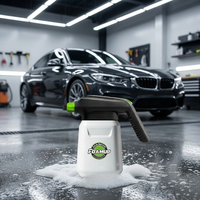 Semprotan Busa Detailing Mobil 2L 7.4V, Semprotan Elektrik Isi Ulang Menghasilkan Busa Padat dan Konsisten untuk Mencuci Mobil
