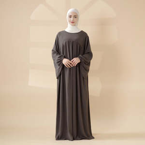Nisamodest Nuovi Abiti Abaya Senza Cuciture Taglie Forti per Donne, <span class=keywords><strong>Abbigliamento</strong></span> Islamico Modesto all'Ingrosso - Product Image 1