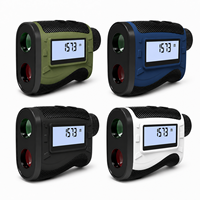 Télémètre laser de golf Anbachi avec fonction de compensation de pente, verrouillage du drapeau, vibration, magnétique, rechargeable, étanche, 7x 905nm LCD