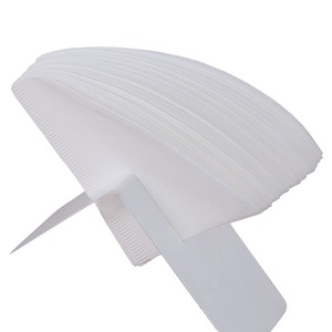 Filtres à café en papier L-Beams V02 blancs pour cafetière à filtre, couleur unie - Product Image 1