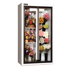 Refrigerador Comercial de Doble Puerta con Vidrio para Flores, Refrigerador Vertical de Exhibición para Flores - Product Image 5