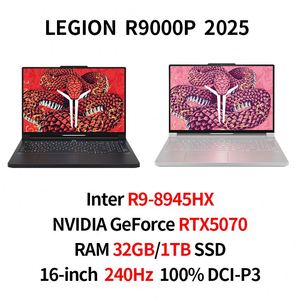 คอมพิวเตอร์แล็ปท็อปสำหรับเล่นเกม Lenovo Legion R9000P R9-8945HX 32GB 1TB GeForce RTX5070 16นิ้ว2.5K 240Hz - Product Image 3