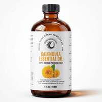 Huile de Calendula Bio Naturelle à Marque Blanche, Huile de Souci Infusée pour la Guérison, Matière Première Cosmétique OEM ODM
