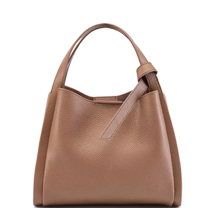 Tùy Chỉnh Lichee Mô Hình Chính Hãng Đầy Đủ Hạt Da Phụ Nữ Túi Xách Thời Trang Đơn Giản Màu Rắn Ăn Chay Da Túi Xách Phụ Nữ Phong Cách - Product Image 2