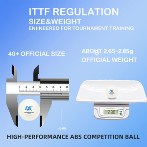 Palline da Ping Pong Liang Jingkun Approvate ITTF, Standard Ufficiale 3 Stelle, da Produttore Professionale per Competizioni <span class=keywords><strong>Sportive</strong></span> - Product Image 5