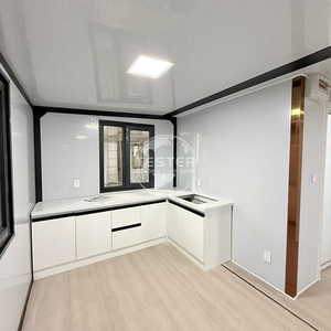 Su misura 20ft 40ft contenitore telaio casa moduli per casa 3 camere da letto prefabbricata casa prefabbricata casa portatile di lusso - Product Image 5