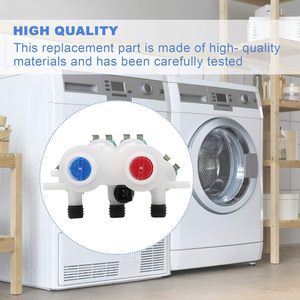 <span class=keywords><strong>DR</strong></span> Waschmaschinen-Wasserzulaufventil aus ABS-Material für Zertifizierte 220V 1 Jahr Garantie für Maytag & Whirlpool Waschmaschinen - Product Image 3
