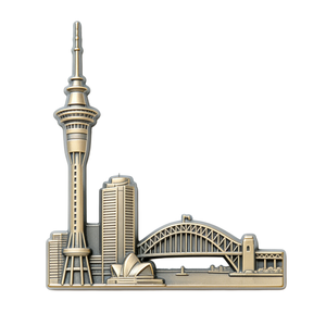 Imán de nevera de metal barato estilo Art Deco, personalizado con foto de <span class=keywords><strong>ciudades</strong></span> turísticas de Italia, <span class=keywords><strong>Portugal</strong></span> y España, recuerdo de graduación. - Product Image 2