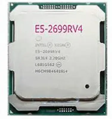 New Original Intel Xeon E5 V4 Family Blade Processor E5-2699RV4 Available in Stock with 1-Year Warranty