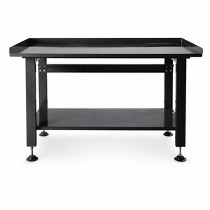 Banc de travail <span class=keywords><strong>en</strong></span> acier robuste avec <span class=keywords><strong>tiroirs</strong></span> verrouillables et pieds réglables pour atelier industriel et garage - Direct usine - Product Image 6