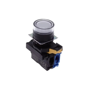 A22NL-BGM-TWA-G100-<strong>WC</strong> <strong>Push</strong> Button <strong>Switch</strong> SPST-NO Off-Mom Standard Illuminated Panel Mount A22NL-BGM-TWA-G100 Round Button - Product Image 1