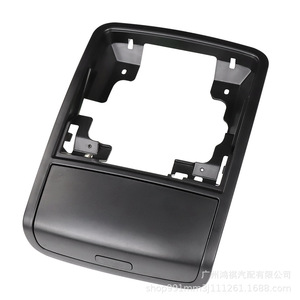 Porta Gafas de Sol para Techo de Volkswagen Passat Superb 56D868837, Compartimento de Almacenamiento Plegable de Plástico, Gris Beige Negro - Product Image 2