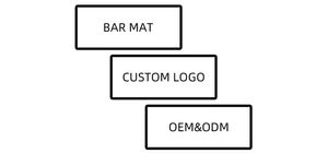 Tapete de borracha para <span class=keywords><strong>bar</strong></span>, tapete de barra de borracha para refrigeração de cerveja, bebidas, álcool - Product Image 5