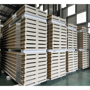 Pannello Murale <span class=keywords><strong>in</strong></span> Lamiera di <span class=keywords><strong>Ferro</strong></span> con Isolamento Termico <span class=keywords><strong>in</strong></span> Schiuma PU Riutilizzabile per Officina <span class=keywords><strong>in</strong></span> Acciaio Leggero/<span class=keywords><strong>Pannelli</strong></span> Sandwich - Product Image 5
