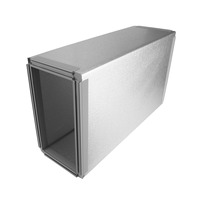 Panneaux de conduits HVAC pré-isolés en PIR PU de taille personnalisée GFI pour la fabrication de conduits d'air HVAC