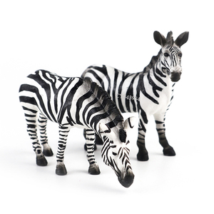 Best Birthday Surprise Realistic Jungle Zoo Toy Wild <strong>Animal</strong> Figure Solid Panda Zebra Hippo Fun Educational Simulation Play Set K - Product Image 3