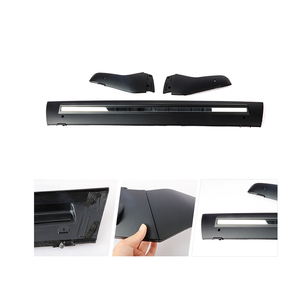 Protector de capó delantero TXR, accesorios exteriores de inyección automática, embellecedor de capó negro Original para Toyota <span class=keywords><strong>Land</strong></span> <span class=keywords><strong>Cruiser</strong></span> LC76 <span class=keywords><strong>78</strong></span> 79 - Product Image 2