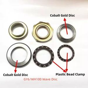 Roulement de direction pour moto et scooter, adapté aux modèles GY6125, WH100, GN125, CG125, en alliage de cobalt - Product Image 5