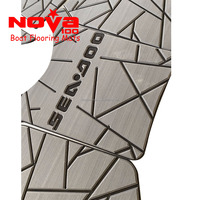 Tapis de traction en mousse EVA personnalisé pour pont de jet ski, tapis marin antidérapant avec adhésif 3M pour accessoires de bateau Seadoo Wake Pro