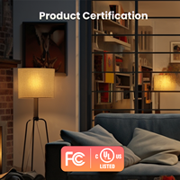 Ampoule à filament globe plaquée or G125/G40 à longue durée de vie (15000H), 7W, compatible avec une large gamme de tensions pour les applications d'éclairage domestique mondiales